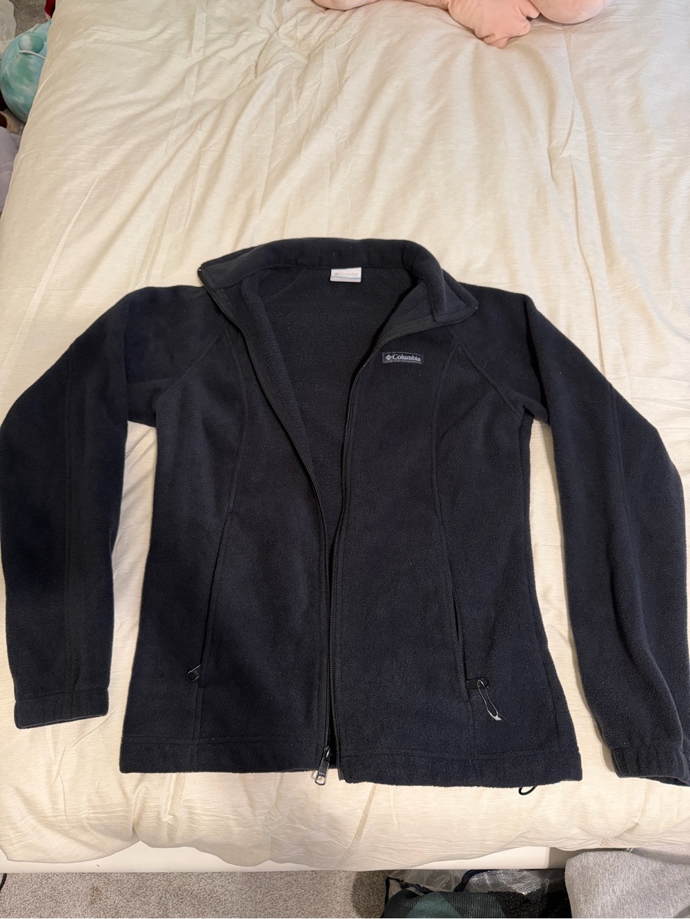 Columbia Women's Black Full-Zip Fleece Jacket